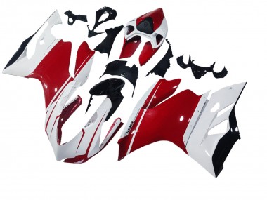 White Red Glossy Black 2011-2014 Ducati 1199 Motorcycle Fairings
