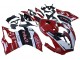 White Red Black Aruba 7 2015-2020 Ducati 959/1299 Motorcycle Fairings