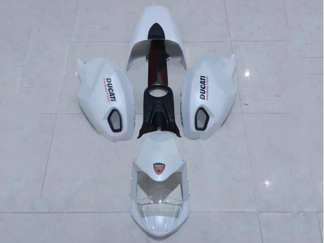 White 2008-2012 Ducati Monster 696 796 1100 1100S Motorcycle Fairing