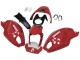 Red White 2008-2012 Ducati Monster 696 796 1100 1100S Motorcycle Fairings