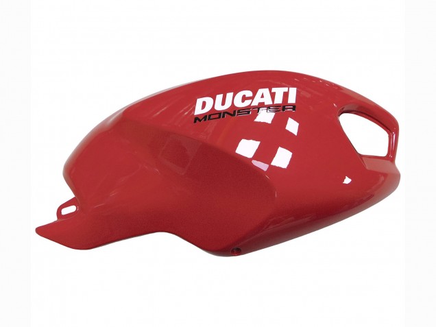 Red White 2008-2012 Ducati Monster 696 796 1100 1100S Motorcycle Fairings