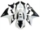 White Glossy Black 2002-2006 Honda CBR125R Motorcycle Fairings