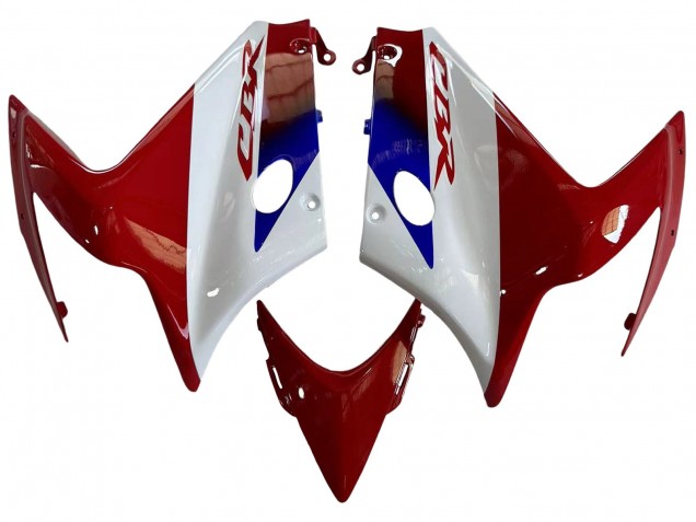 White Blue Red 2002-2006 Honda CBR125R Motorcycle Fairings