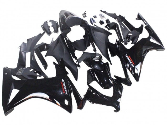 Glossy Black Matte Black 2013-2015 Honda CBR500R Motorcycle Fairings