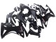 Glossy Black Matte Black 2013-2015 Honda CBR500R Motorcycle Fairings