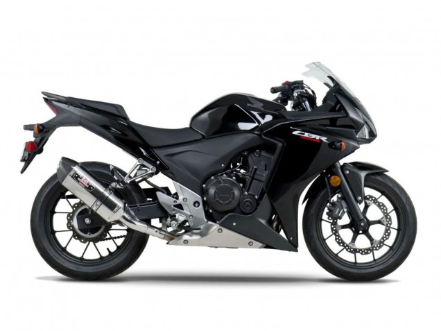 Glossy Black Matte Black 2013-2015 Honda CBR500R Motorcycle Fairings