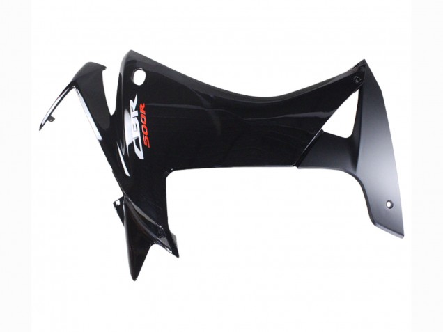 Glossy Black Matte Black 2013-2015 Honda CBR500R Motorcycle Fairings