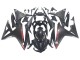 Black Carbon Fiber Red 2016-2018 Honda CBR500R Motorcycle Fairings