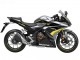 Silver Yellow Glossy Black 2022-2023 Honda CBR500R Motorcycle Fairings