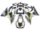 Silver Yellow Glossy Black 2022-2023 Honda CBR500R Motorcycle Fairings