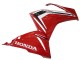 Red White Black 2022-2023 Honda CBR500R Motorcycle Fairings