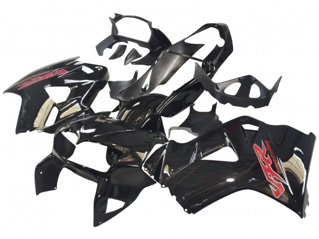 Glossy Black Red Decal 1998-2001 Honda VFR 800 Motorcycle Fairings