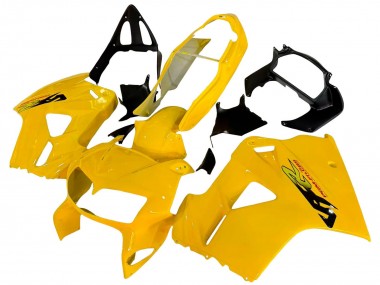 Yellow 1998-2001 Honda VFR 800 Motorcycle Fairings