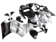 Silver Glossy Black Repsol 2002-2013 Honda VFR 800 Motorcycle Fairings