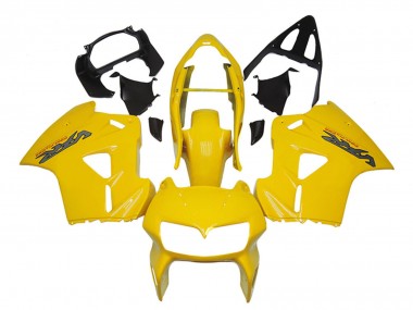 Yellow 2002-2013 Honda VFR 800 Motorcycle Fairings