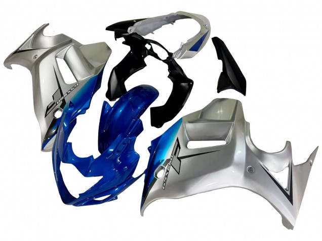 Silver Blue 2008-2013 Suzuki GSX650F Motorcycle Fairings