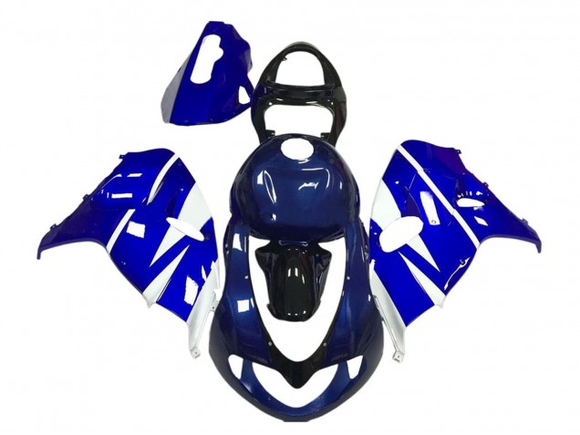 Blue White Glossy Black 1998-2003 Suzuki TL1000R Motorcycle Fairings