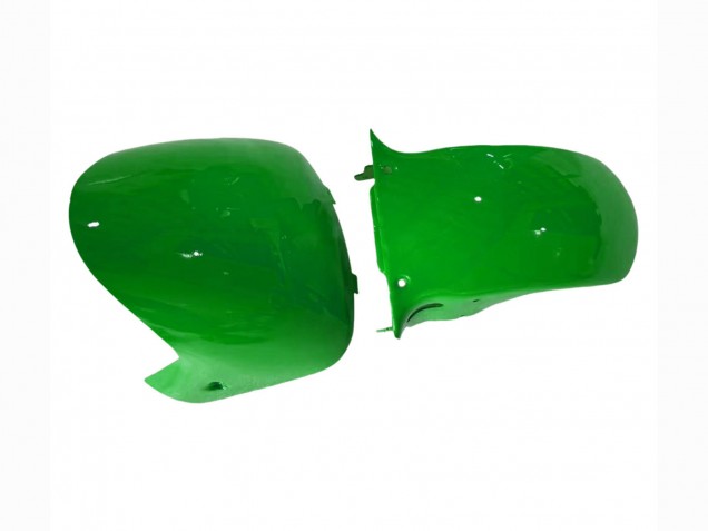 White Green Black 1996-2003 Kawasaki ZX7R Motorcycle Fairings
