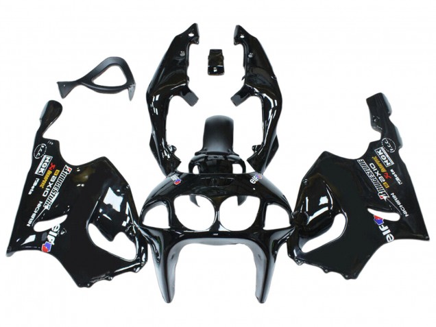Glossy Black Elf 1996-2003 Kawasaki ZX7R Motorcycle Fairings