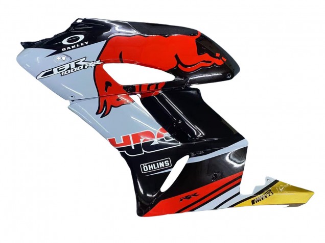 Yellow Red White Glossy Red Bull Repsol HRC 2004-2005 Honda CBR1000RR Motorcycle Fairings