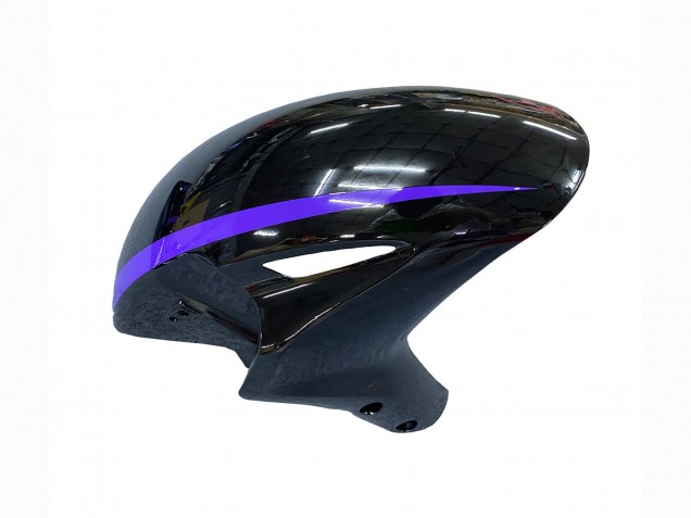 Glossy Black Purple Stripe 2004-2005 Honda CBR1000RR Motorcycle Fairings