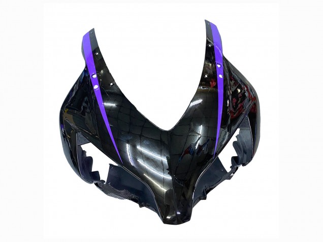 Glossy Black Purple Stripe 2004-2005 Honda CBR1000RR Motorcycle Fairings