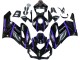 Glossy Black Purple Stripe 2004-2005 Honda CBR1000RR Motorcycle Fairings