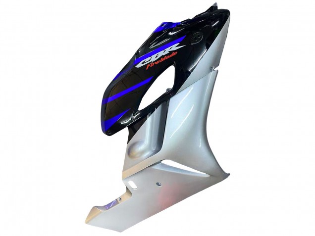 Silver Blue Glossy Black 2004-2005 Honda CBR1000RR Motorcycle Fairings