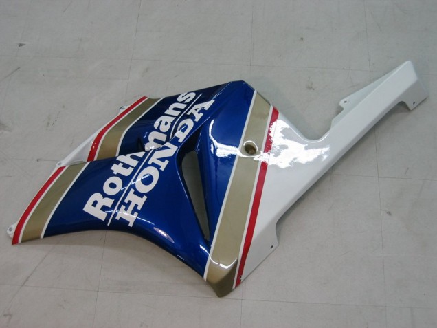 White Blue Gold Rothmans 2004-2005 Honda CBR1000RR Motorcycle Fairings