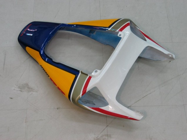 White Blue Gold Rothmans 2004-2005 Honda CBR1000RR Motorcycle Fairings