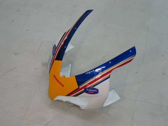 White Blue Gold Rothmans 2004-2005 Honda CBR1000RR Motorcycle Fairings