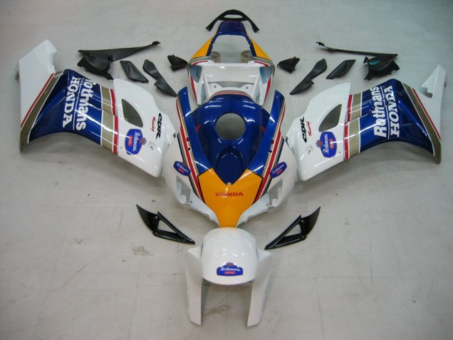 White Blue Gold Rothmans 2004-2005 Honda CBR1000RR Motorcycle Fairings