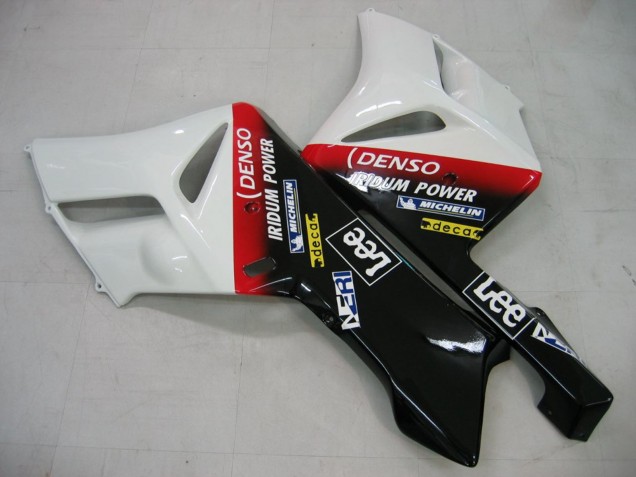 White Blue Red Glossy Black Star Carrera Lee 2004-2005 Honda CBR1000RR Motorcycle Fairings