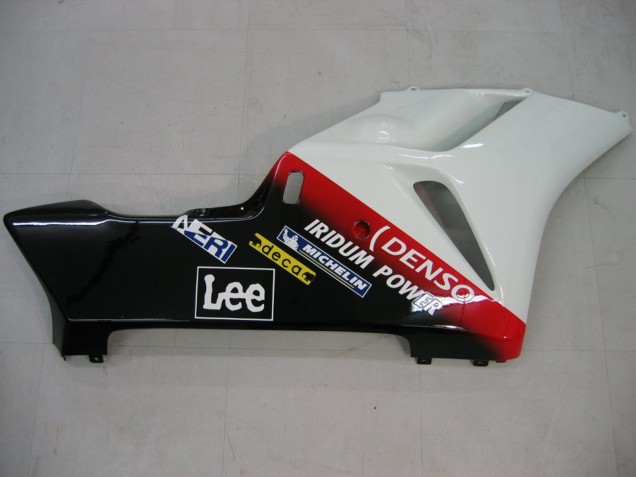White Blue Red Glossy Black Star Carrera Lee 2004-2005 Honda CBR1000RR Motorcycle Fairings
