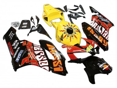 Yellow Orange Glossy Black Repsol Rossi 46 2004-2005 Honda CBR1000RR Motorcycle Fairings