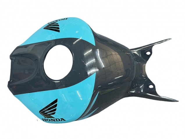 Light Blue Glossy Black 2004-2005 Honda CBR1000RR Motorcycle Fairings