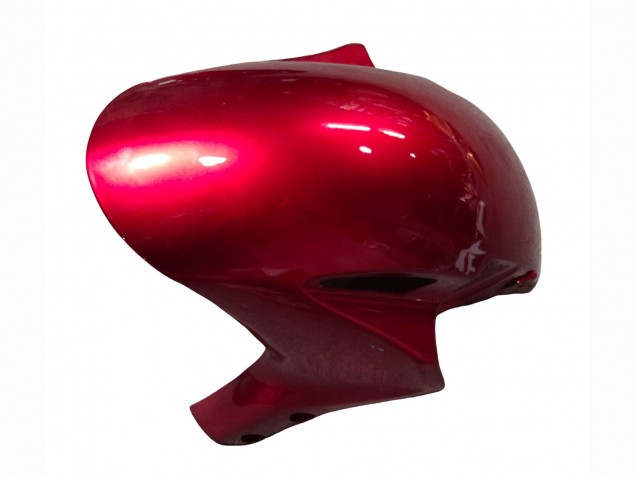 Red Glossy Black Stripe 2004-2005 Honda CBR1000RR Motorcycle Fairings
