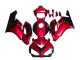 Red Glossy Black Stripe 2004-2005 Honda CBR1000RR Motorcycle Fairings