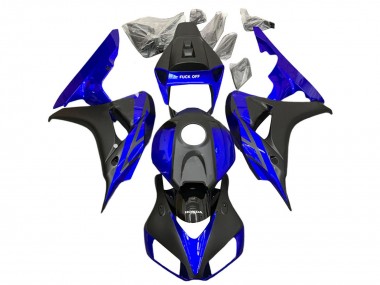 Blue Matte Black 2006-2007 Honda CBR1000RR Motorcycle Fairings