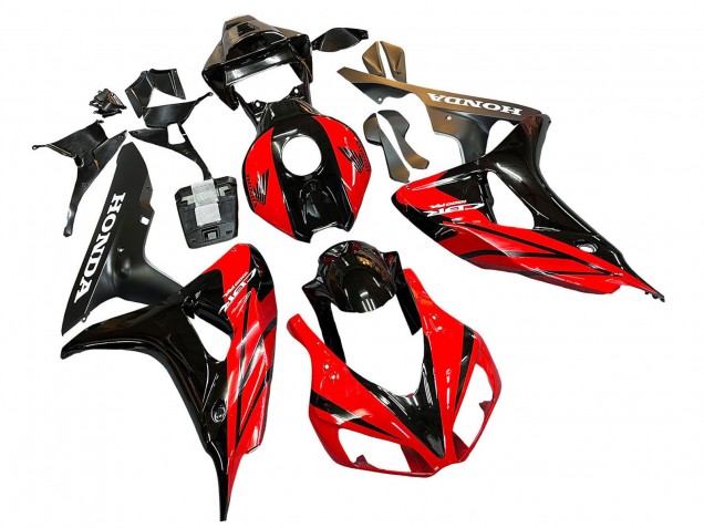 Blue Glossy Black 2006-2007 Honda CBR1000RR Motorcycle Fairing