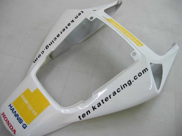 White Green Glossy Black Hannspree 52 2006-2007 Honda CBR1000RR Motorcycle Fairings