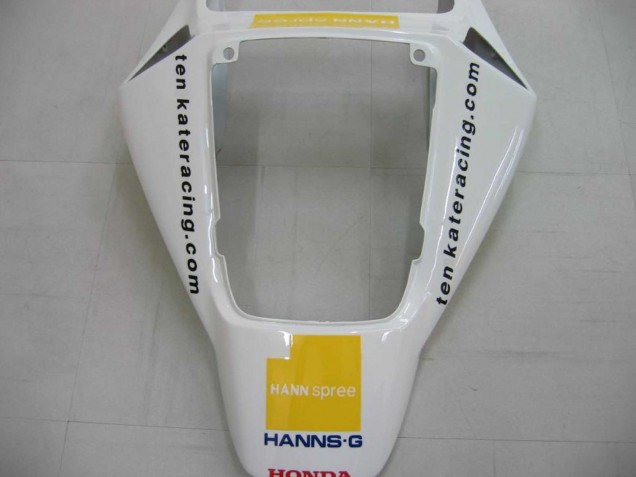 White Green Glossy Black Hannspree 52 2006-2007 Honda CBR1000RR Motorcycle Fairings