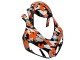 Black Orange Silver Camouflage 2006-2007 Honda CBR1000RR Motorcycle Fairings