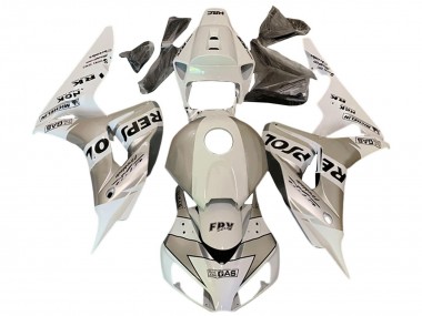 White Grey Repsol 2006-2007 Honda CBR1000RR Motorcycle Fairings