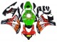 Green Orange Glossy Black Rossi Michelin 46 2008-2011 Honda CBR1000RR Motorcycle Fairings