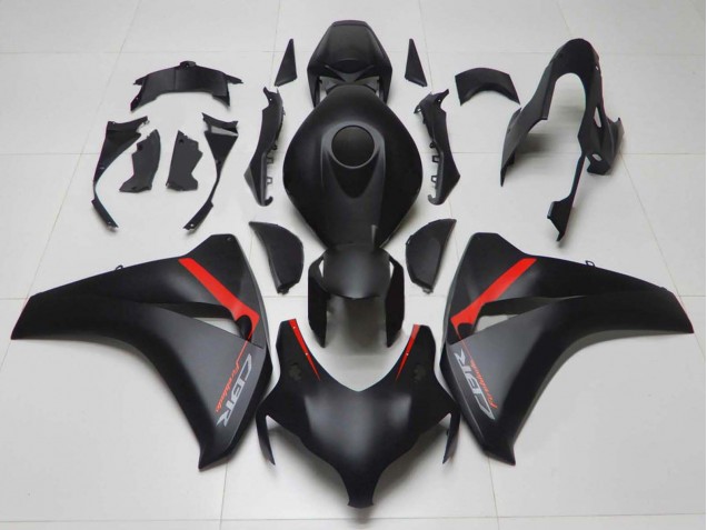 Matte Black Red Fireblade 2008-2011 Honda CBR1000RR Motorcycle Fairings