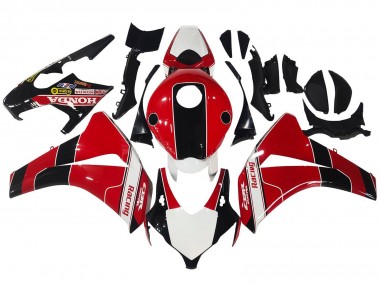 Red White Glossy Black Racing 2008-2011 Honda CBR1000RR Motorcycle Fairings