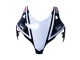 White Red Blue Black Star Lee Carrera 2008-2011 Honda CBR1000RR Motorcycle Fairings
