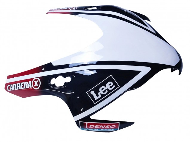 White Red Blue Black Star Lee Carrera 2008-2011 Honda CBR1000RR Motorcycle Fairings