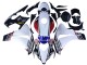 White Red Blue Black Star Lee Carrera 2008-2011 Honda CBR1000RR Motorcycle Fairings